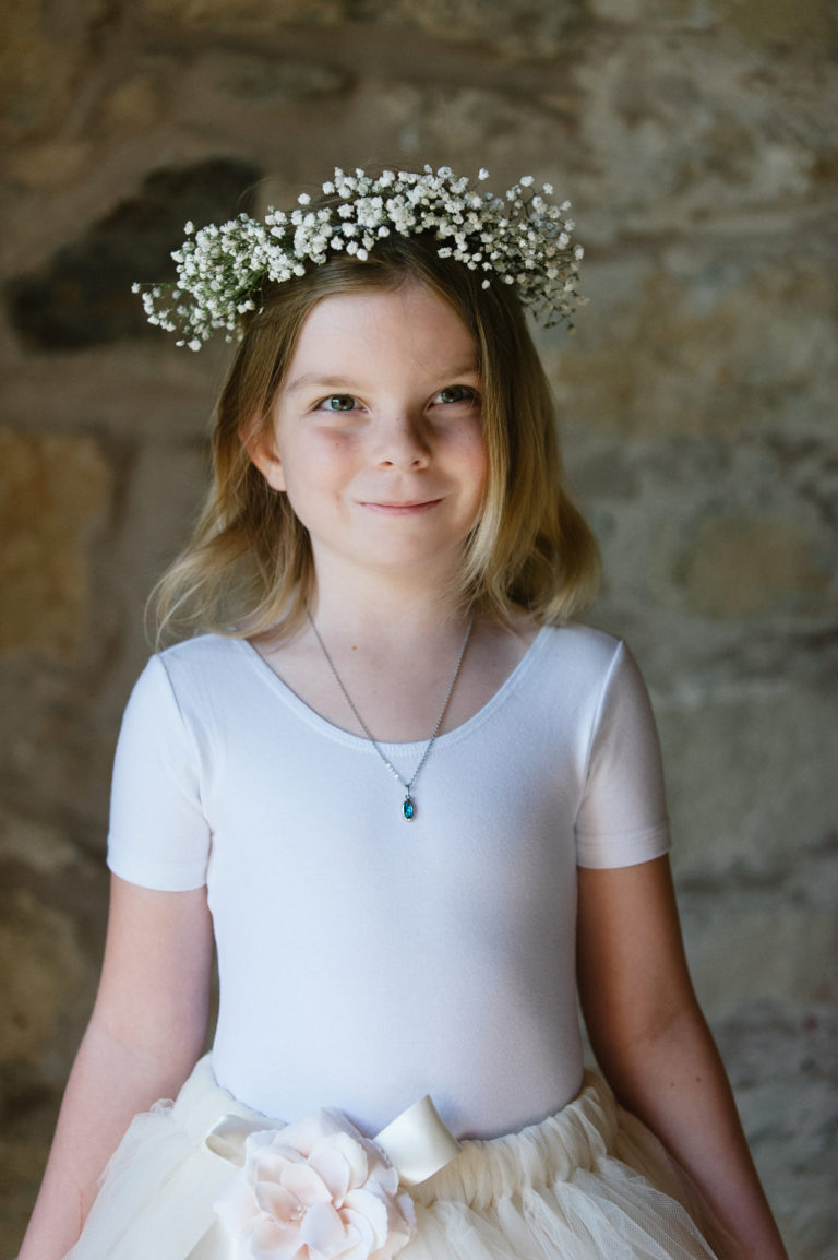Gypsophila flower crown Vintage Gathering