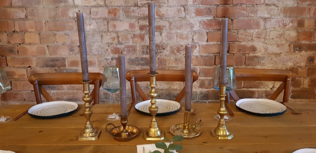 Selection of Brass Candlesticks