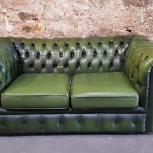Hire Green Chesterfield Wedding Prop Furniture Hire Scotland