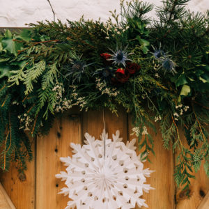 Winter Wedding Foliage Garland