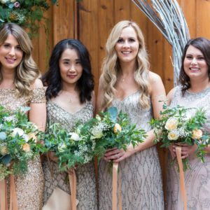 Foliage wedding flowers and bouquets