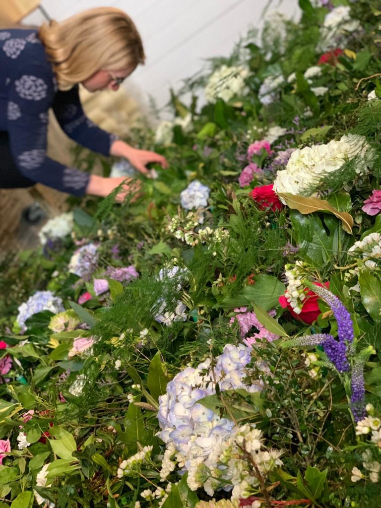 Fresh Flower Wall