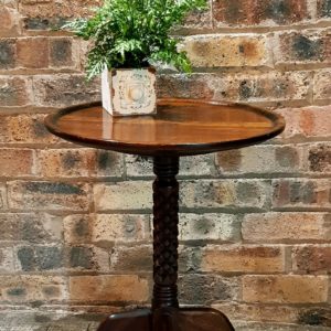 Round Antique Side Table