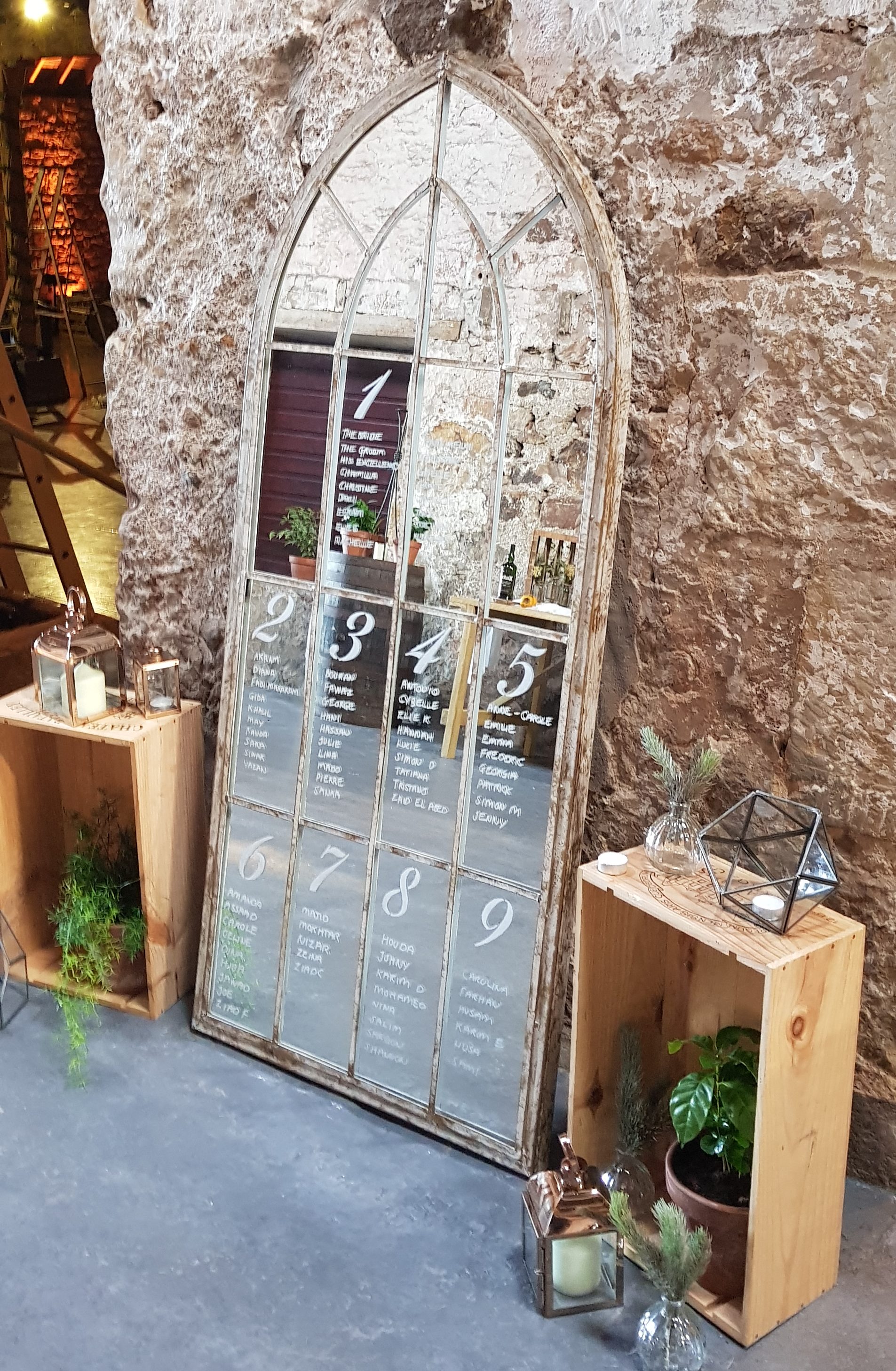 Gothic Arch Mirror 169cm x 67cm | Vintage Gathering