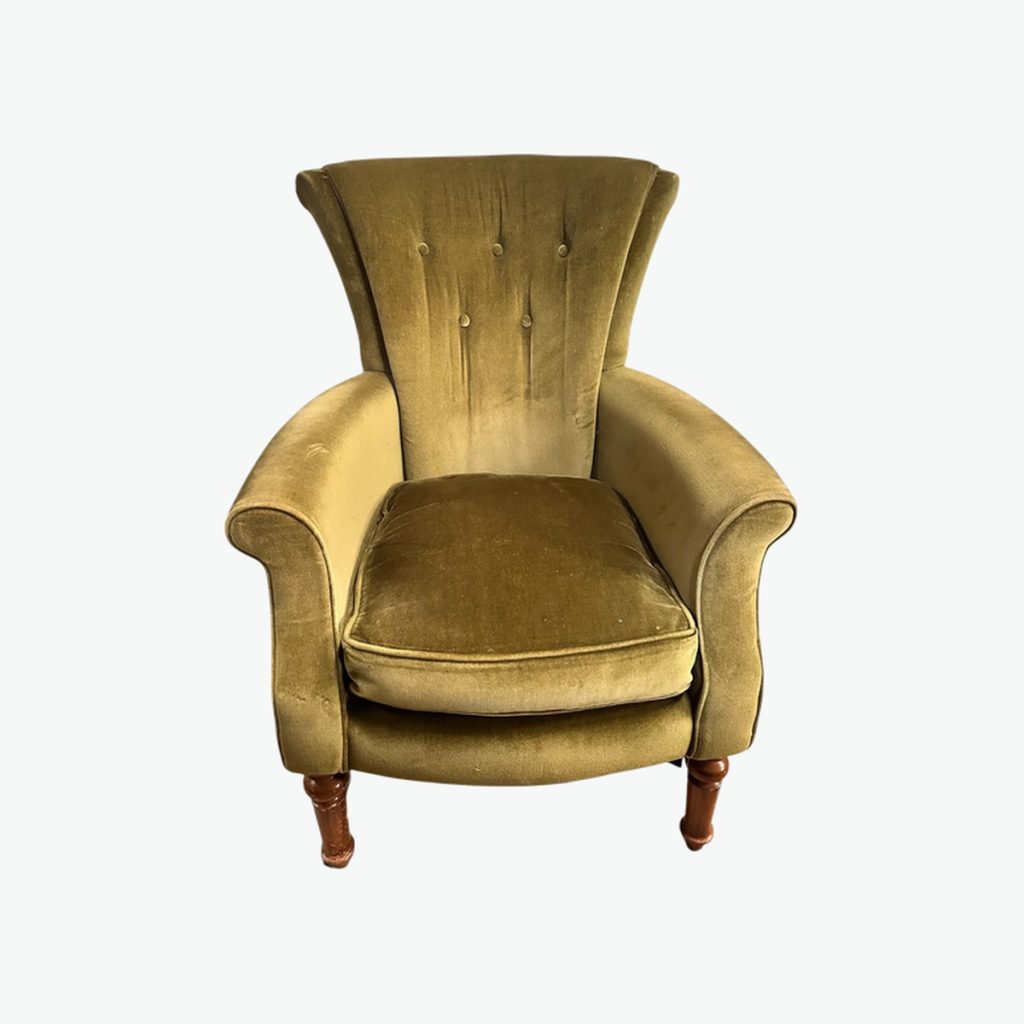 Large Green Armchair