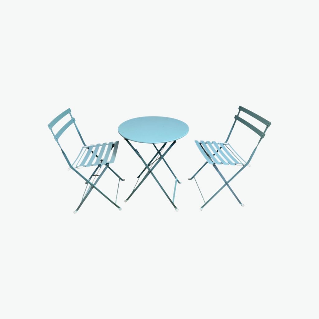Metal Bistro Set  (2 chairs & table)