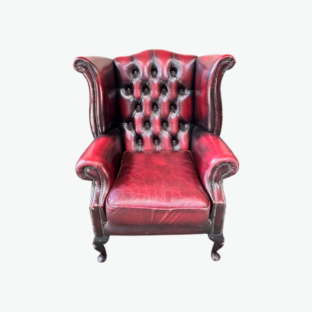 Oxblood Wingback