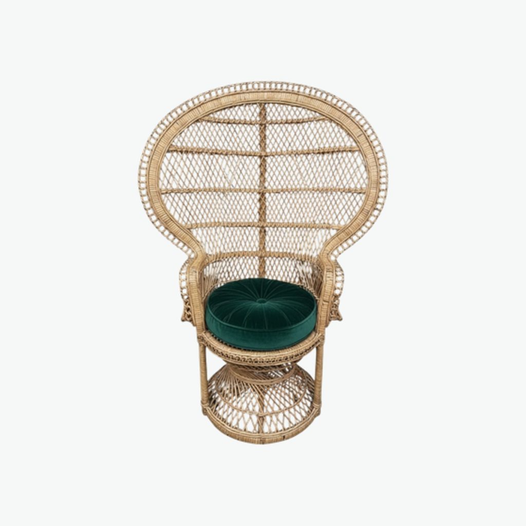 Vintage Peacock Chair Large 2