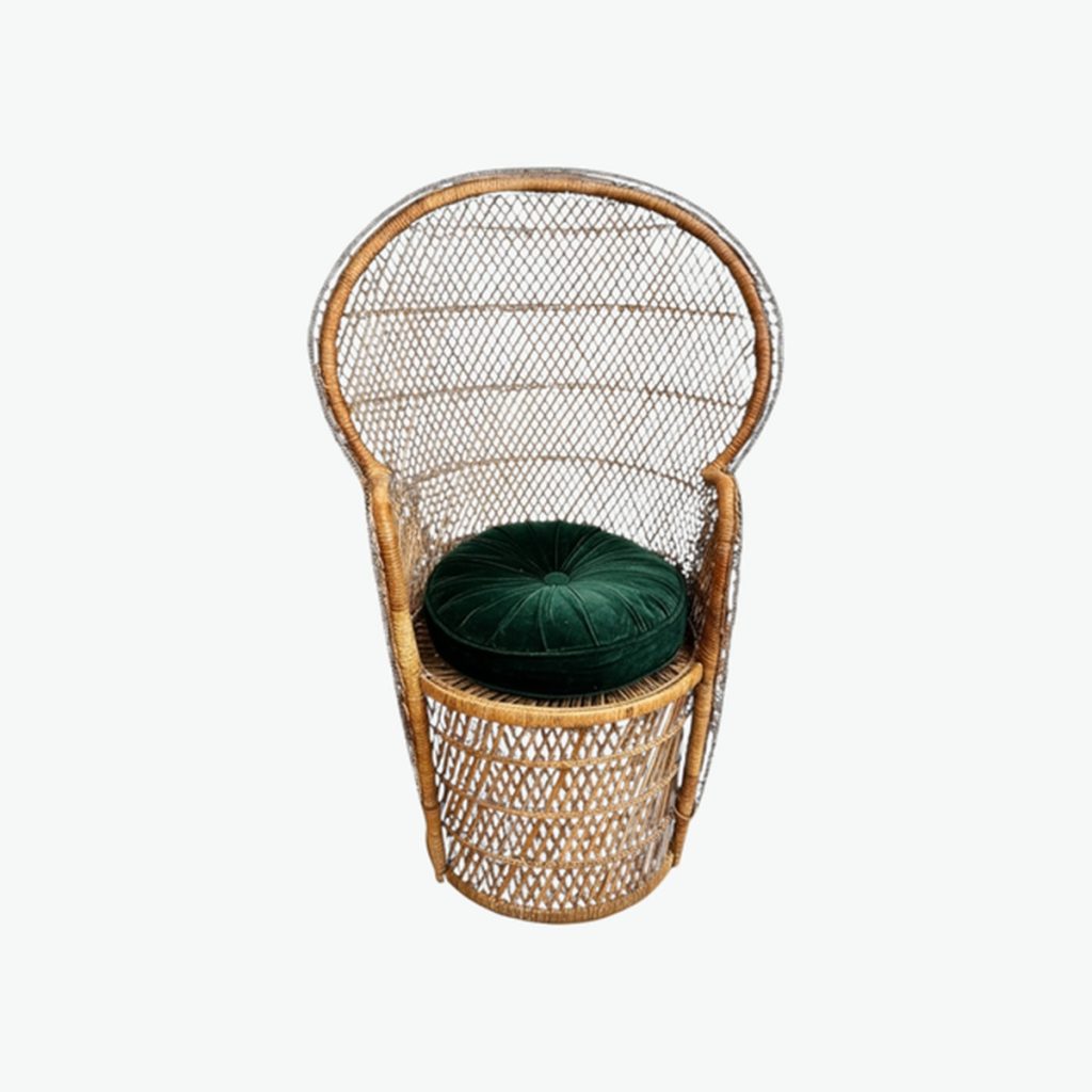 Vintage Peacock Chair Medium 2