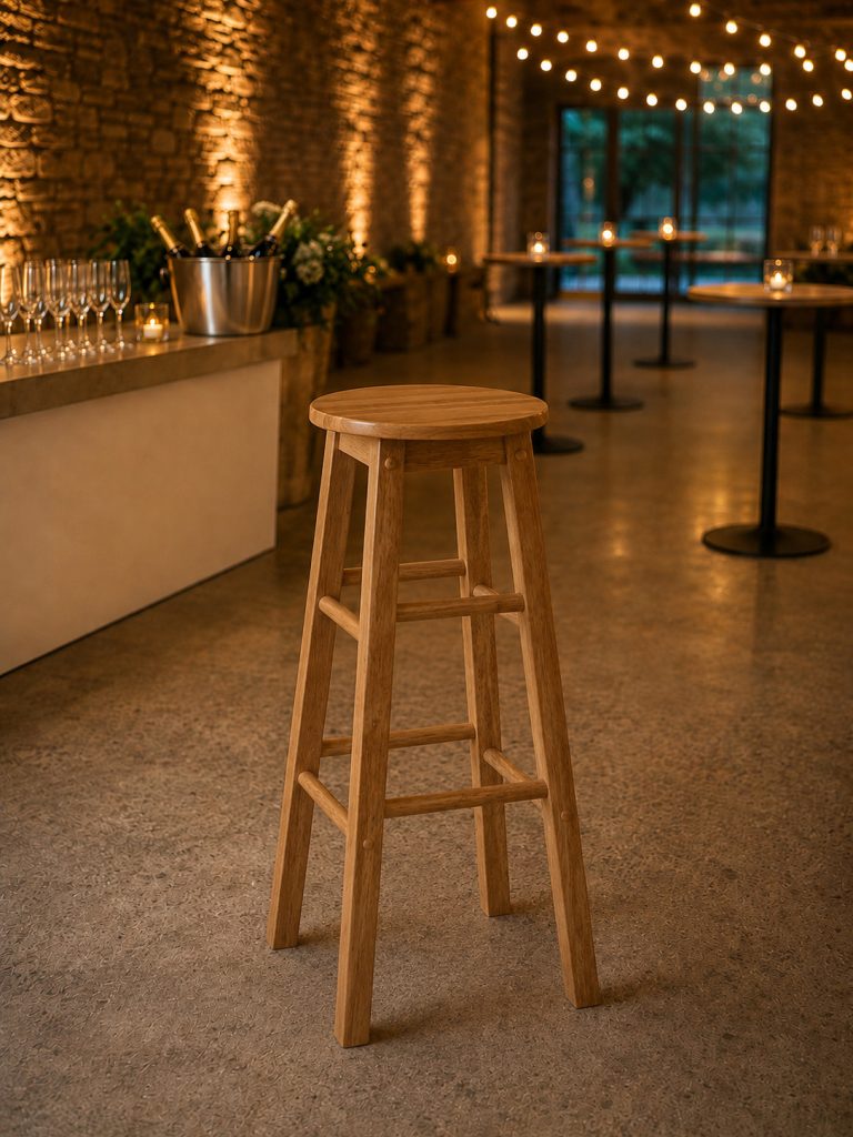 Wooden Bar Stool
